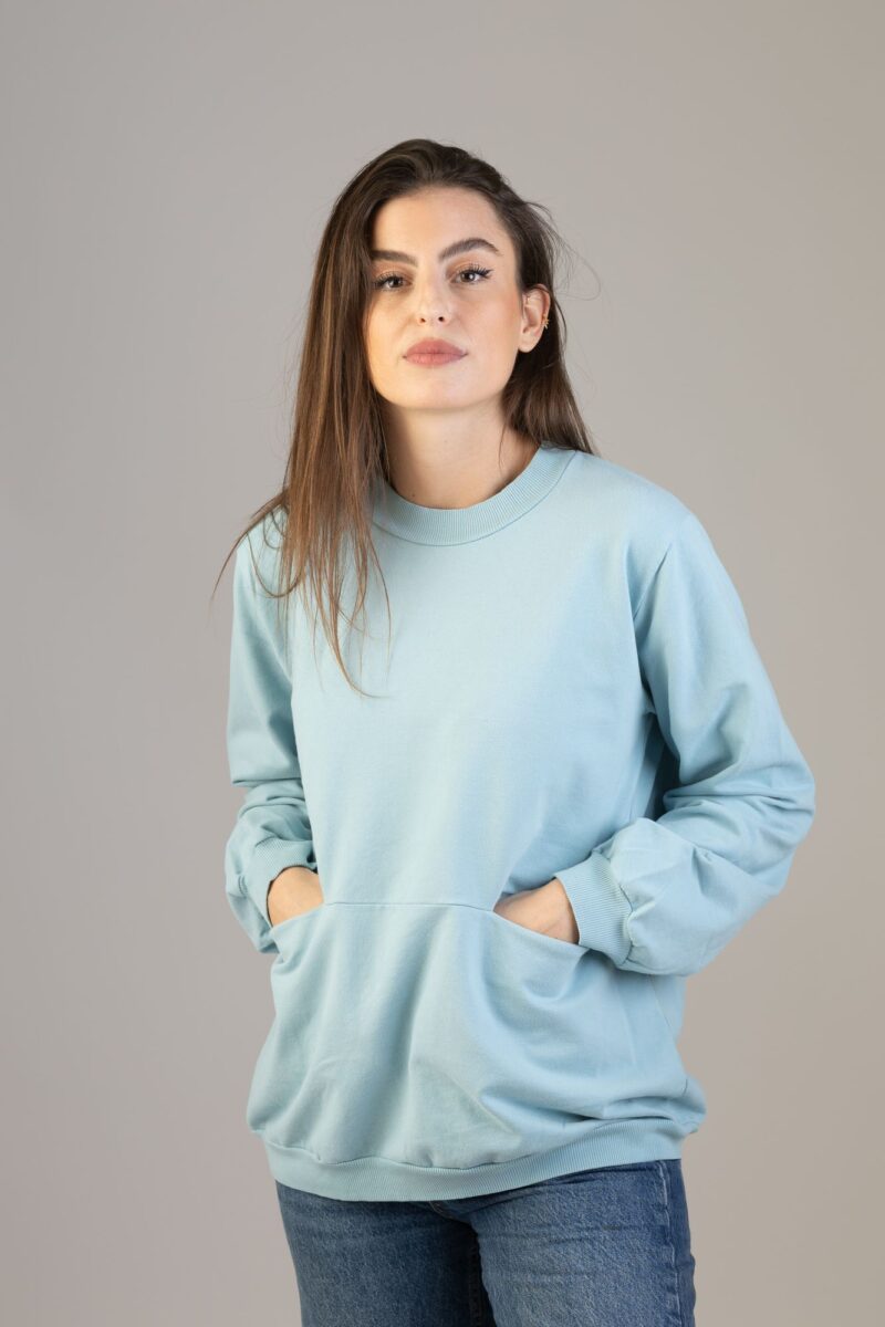 Sudadera bolsillos mujer - Imagen 5