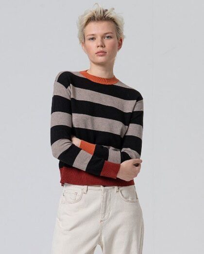 Jersey cuello redondo