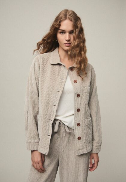 Chaqueta pana irregular