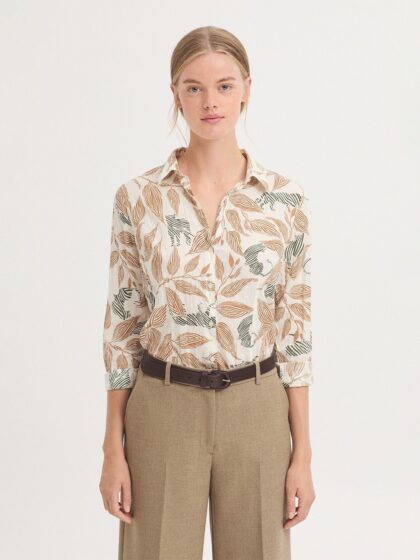 Camisa jungle print