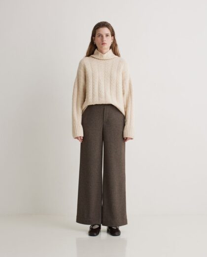 Pantalón punto anchos