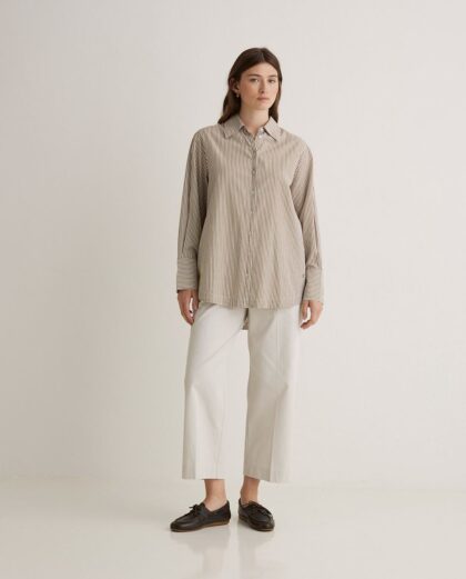 Camisa oversize popelin