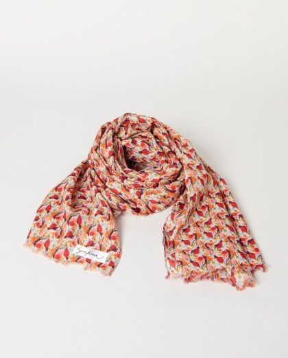 Pañuelo rectangular estamp.flecos