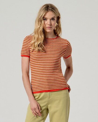 Jersey manga corta listado