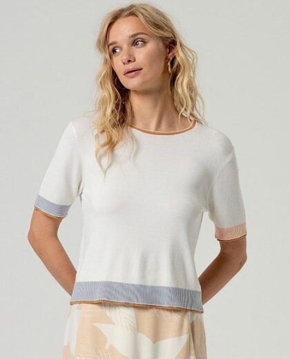 Jersey escote redondo